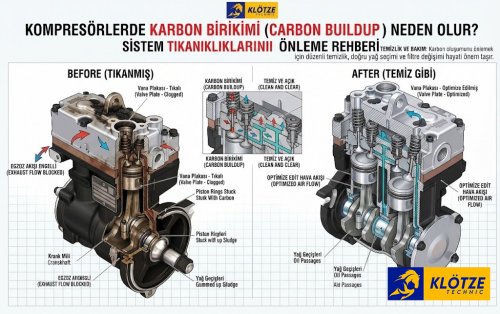 WHY COMPRESSOR CARBON BUILDUP OCCURS: FIX CLOGS