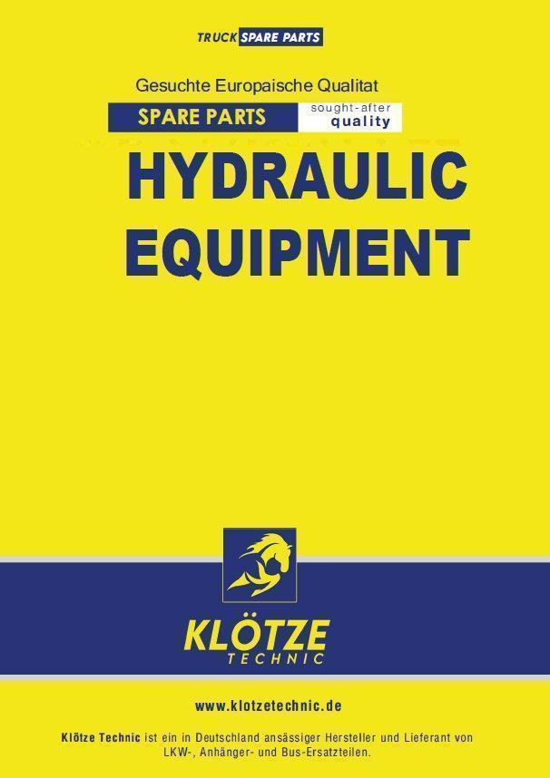 KLÖTZE TECHNIC Hydraulic Equipment Catalog