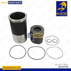 Piston with liner