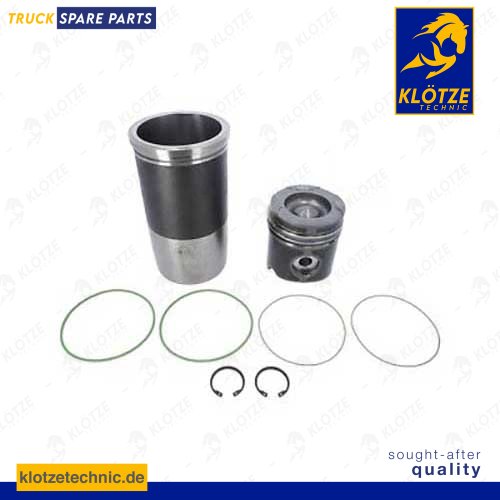 Piston with liner
