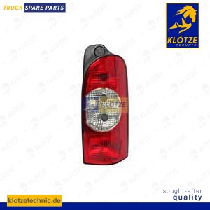 Tail lamp right with lamp carrier