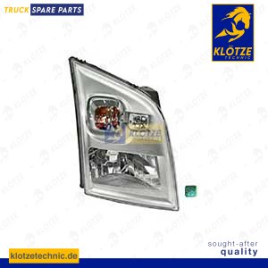 Headlamp right mechanical height control