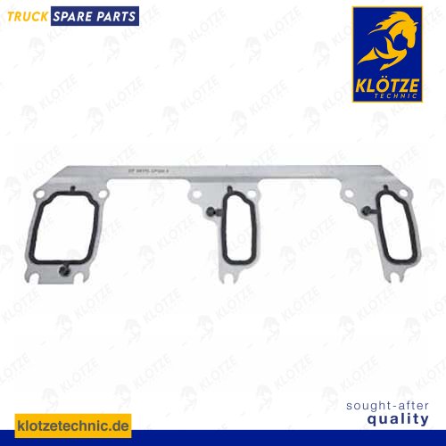 Gasket exhaust gas recirculation