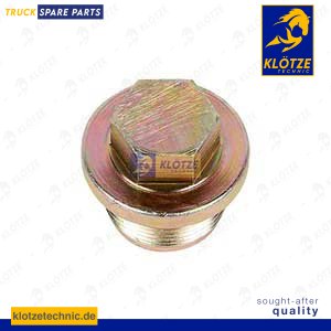 Screw plug oil sump