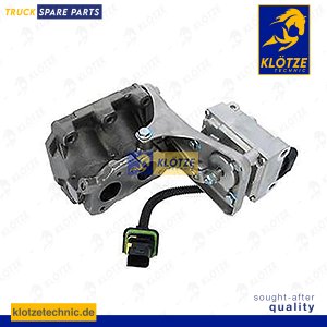 Blocking flap exhaust gas recirculation