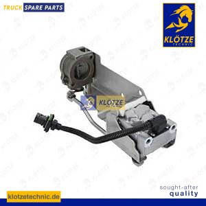 Blocking flap exhaust gas recirculation