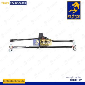 Wiper linkage with motor