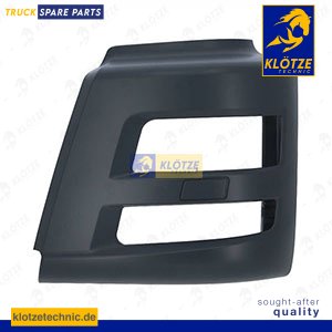 Bumper cover left lacquered