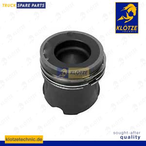 Piston, segmanlarıyla birlikte komple