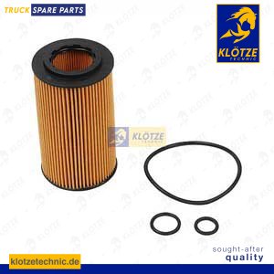 Oil filter insert