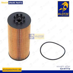 Oil filter insert