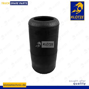 Air spring without piston