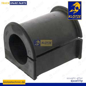 Rubber bushing stabilizer