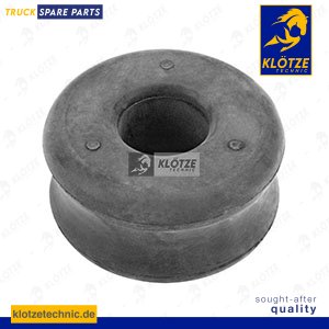 Rubber bushing shock absorber