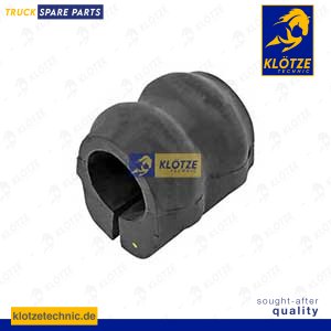 Rubber bushing stabilizer