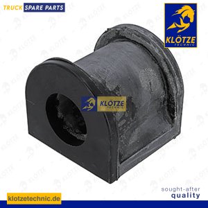 Rubber bushing stabilizer