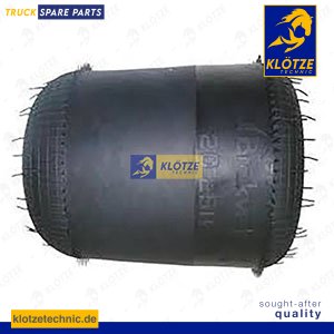 Air spring without piston