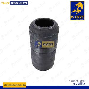 Air spring without piston