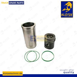Piston with liner