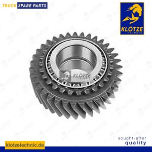 Gear with bearing