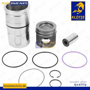 Piston with liner