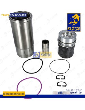 Piston with liner