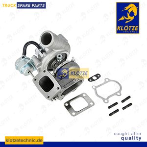 Turbocharger with gasket kit