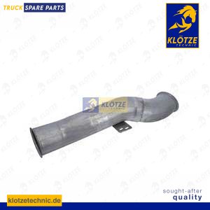 Front exhaust pipe