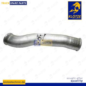 Front exhaust pipe