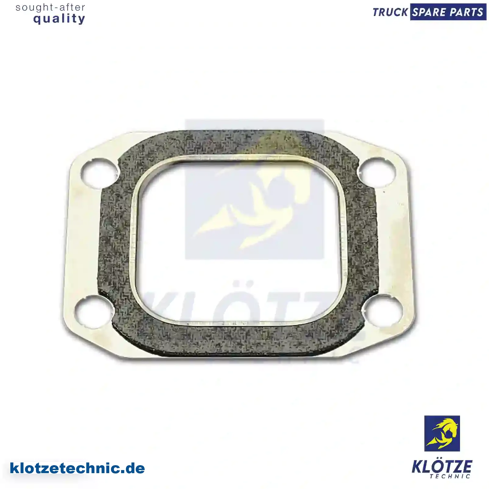 Gasket, exhaust manifold, 20744865, 21352841, 8131215, ZG10210-0008 || Klötze Technic