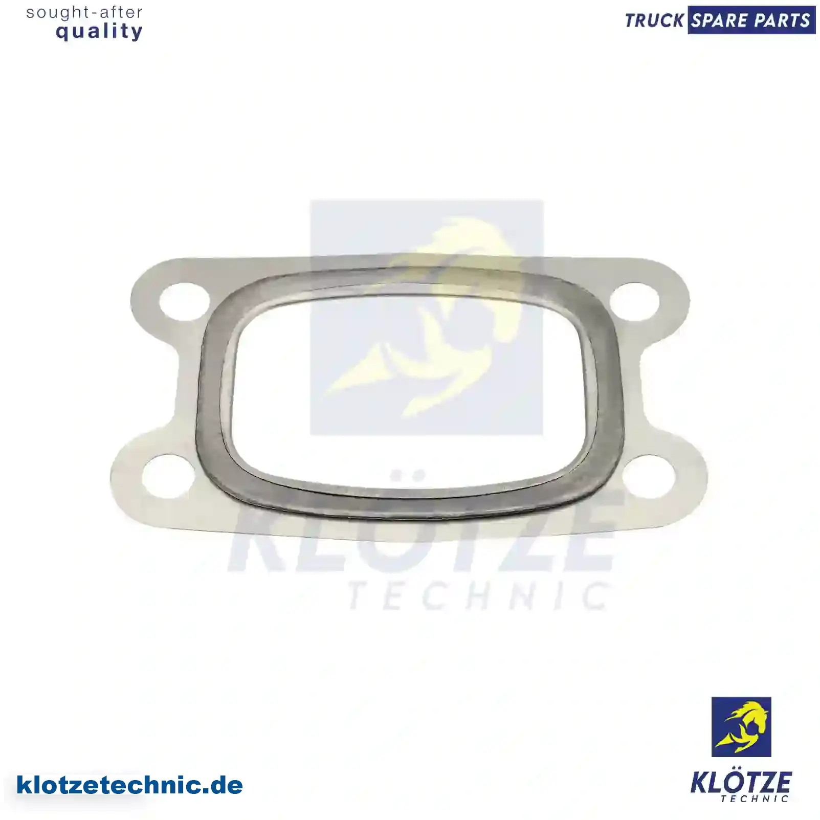 Gasket, exhaust manifold, 1543858, 3165748, 8130038, ZG10213-0008 || Klötze Technic