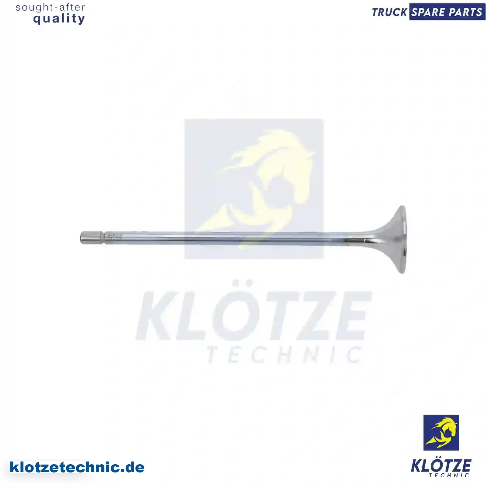 Exhaust valve, 7420441945, 1547490, 20441486, 20441945, 3165234, 3165235, 8148574 || Klötze Technic