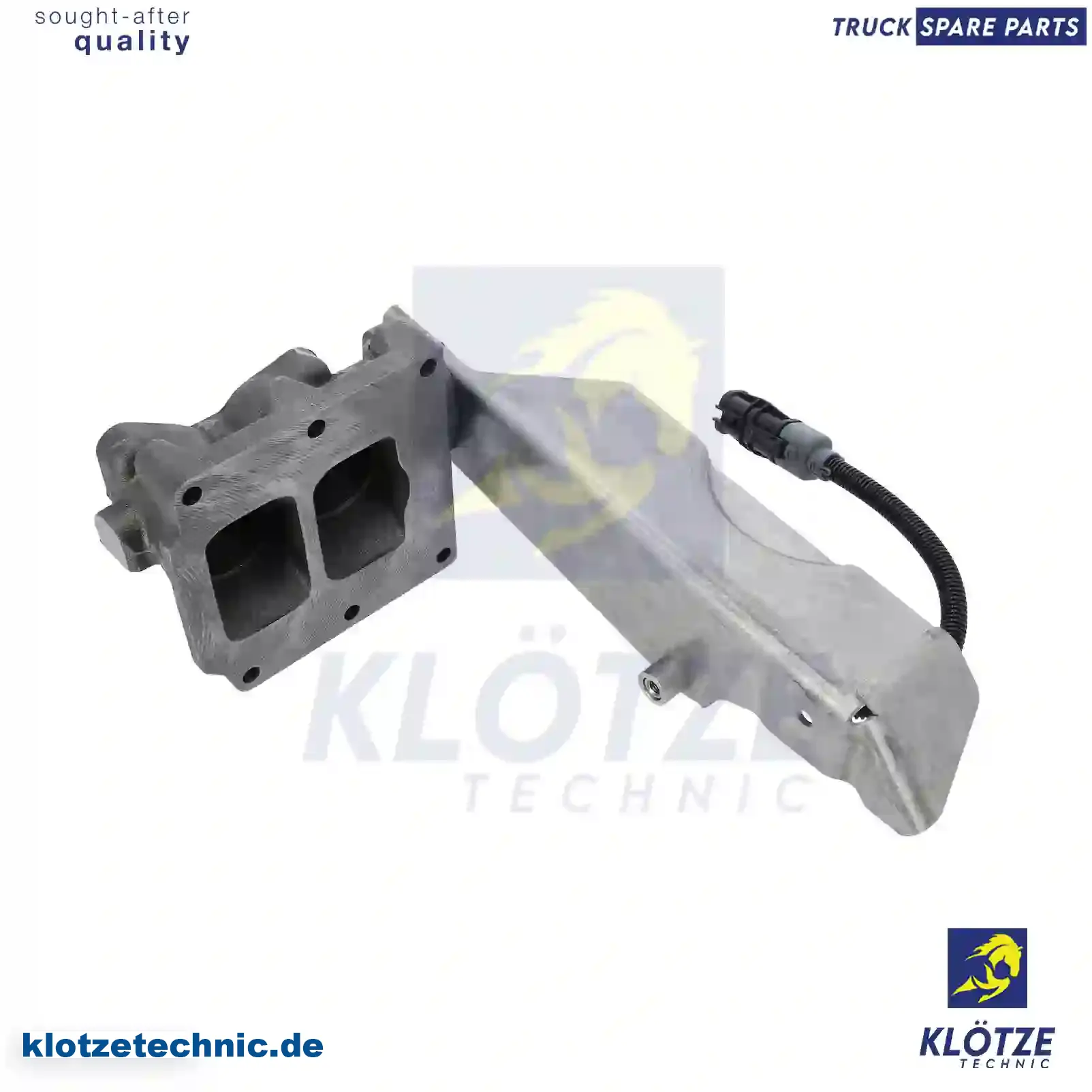 Blocking flap, exhaust gas recirculation, 51081506133 || Klötze Technic