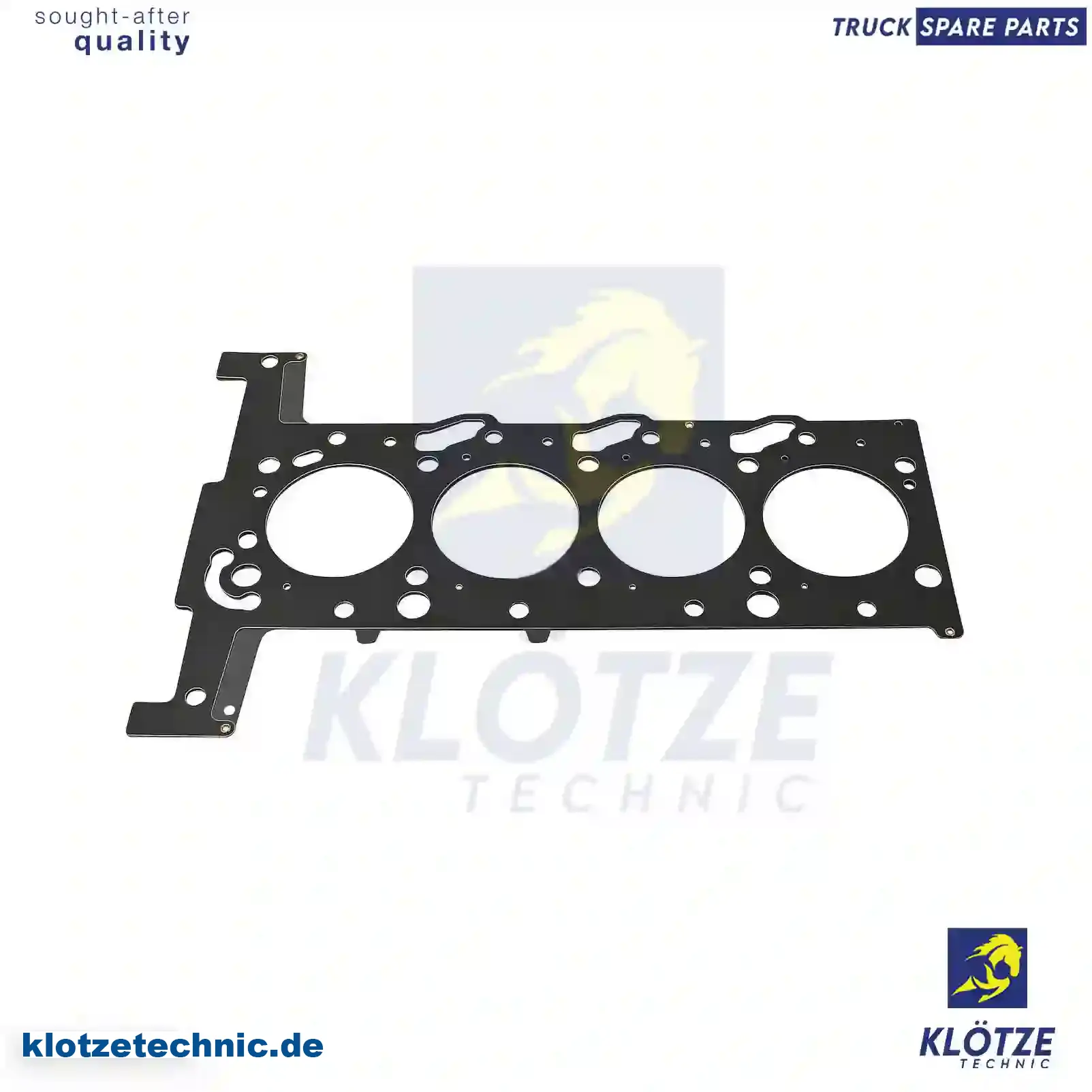 Cylinder head gasket, 0209EH, 9659197480, 1372282, 1830407, 6C1Q-6051-AA, 6C1Q-6051-AB, 6C1Q-6051-AC, 0209EH || Klötze Technic