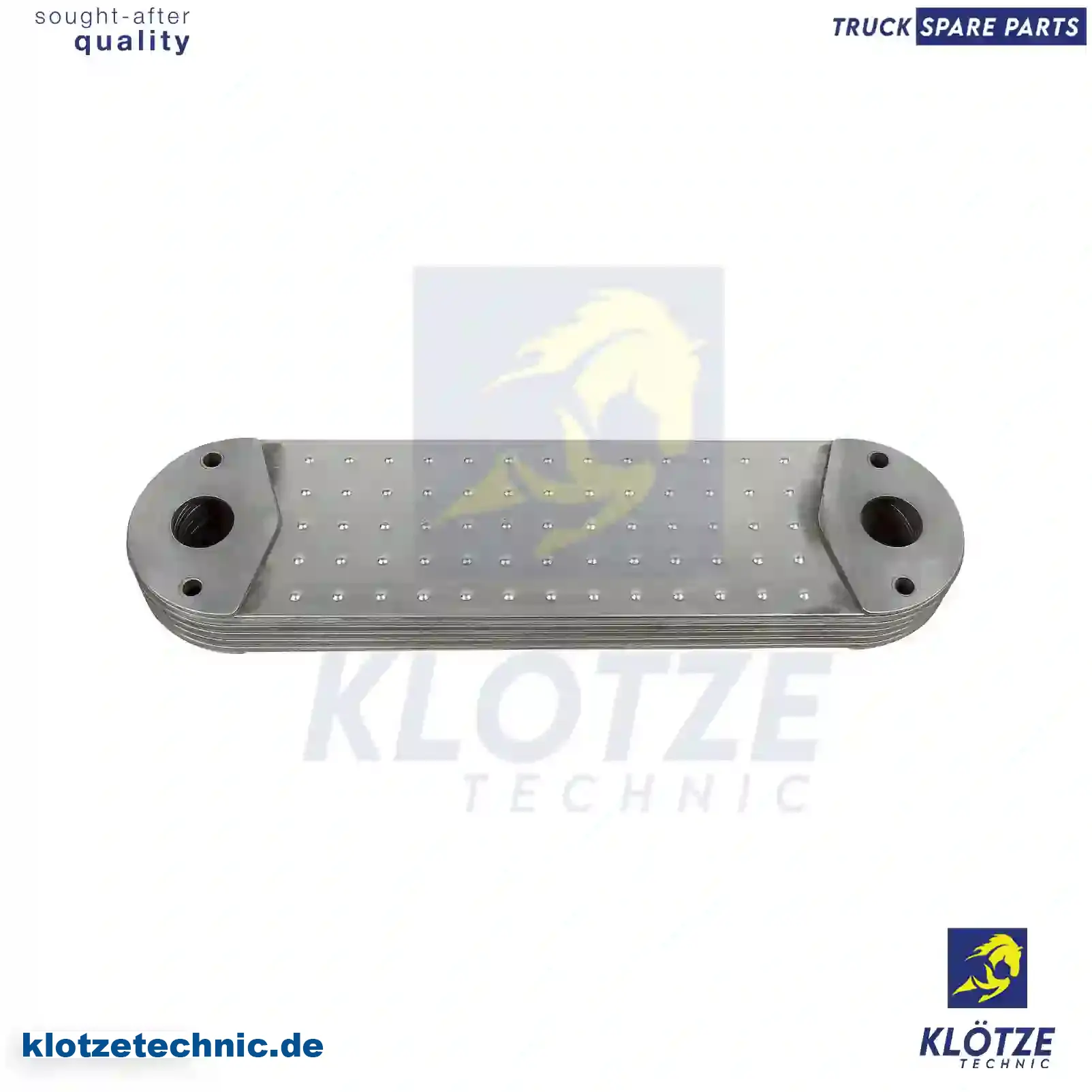 Oil cooler, 1674072, 81493 || Klötze Technic