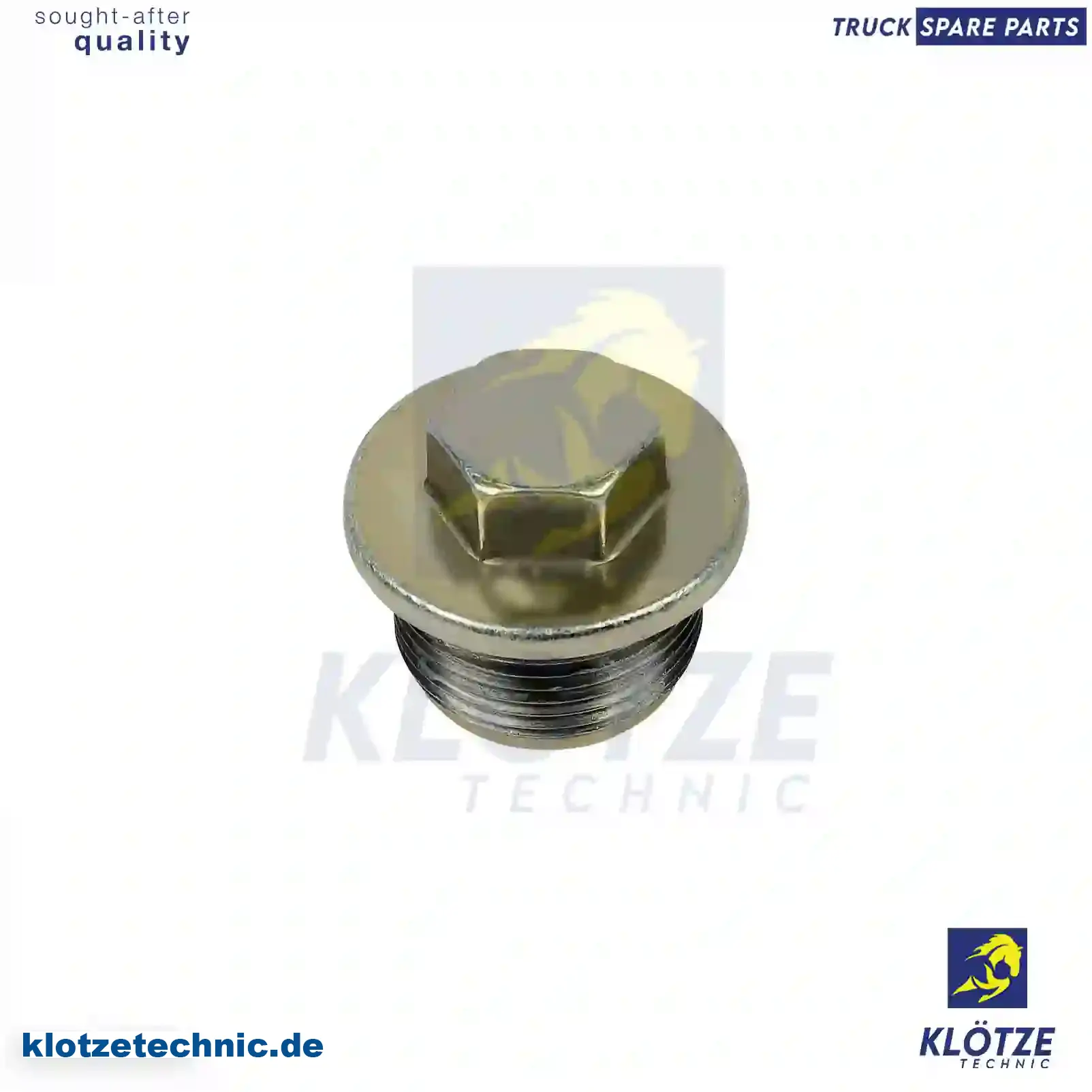 Screw plug, oil sump, 059103193, ZG01972-0008 || Klötze Technic