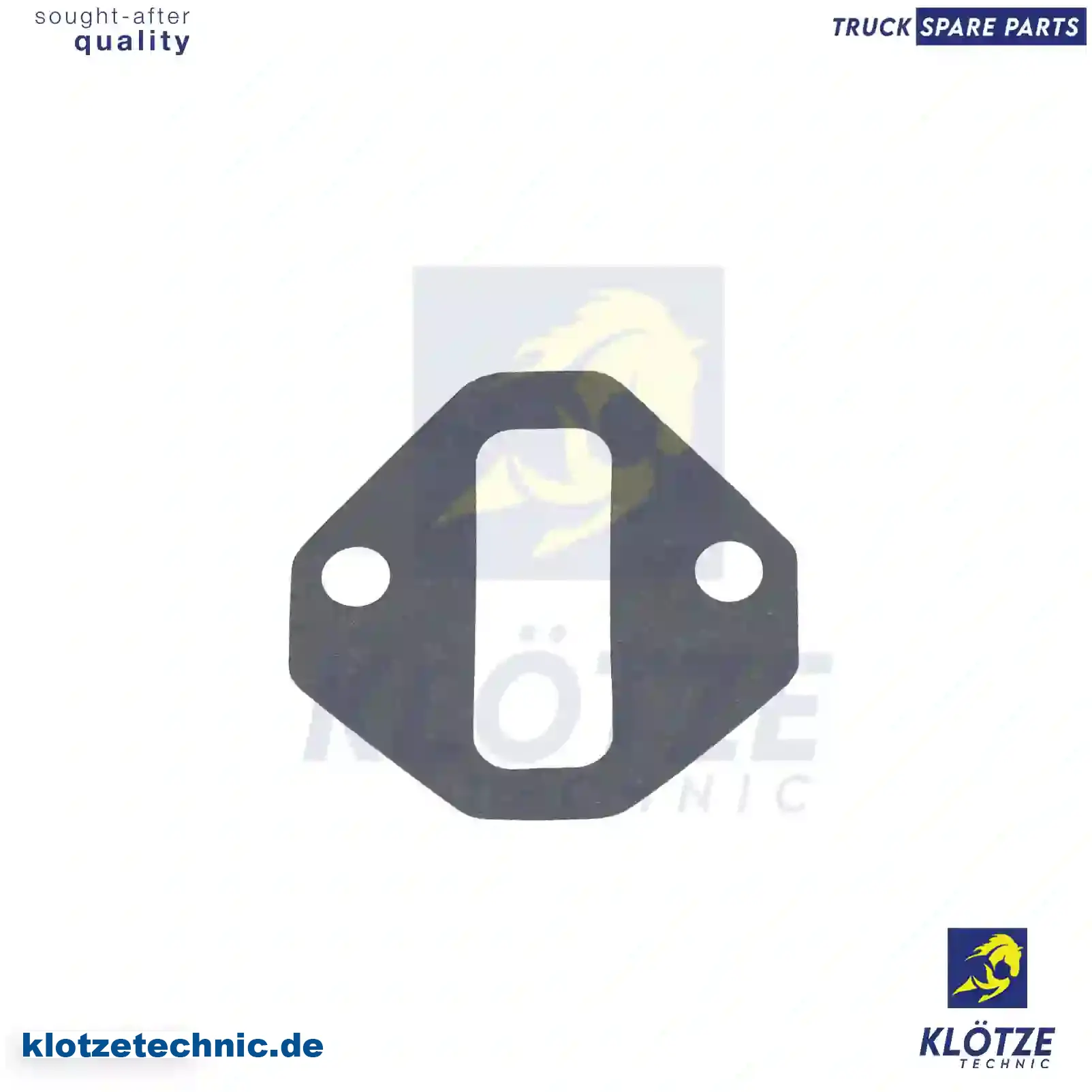 Gasket, flange pipe, 1378226, 330294, 360899, 371511, ZG01201-0008 || Klötze Technic