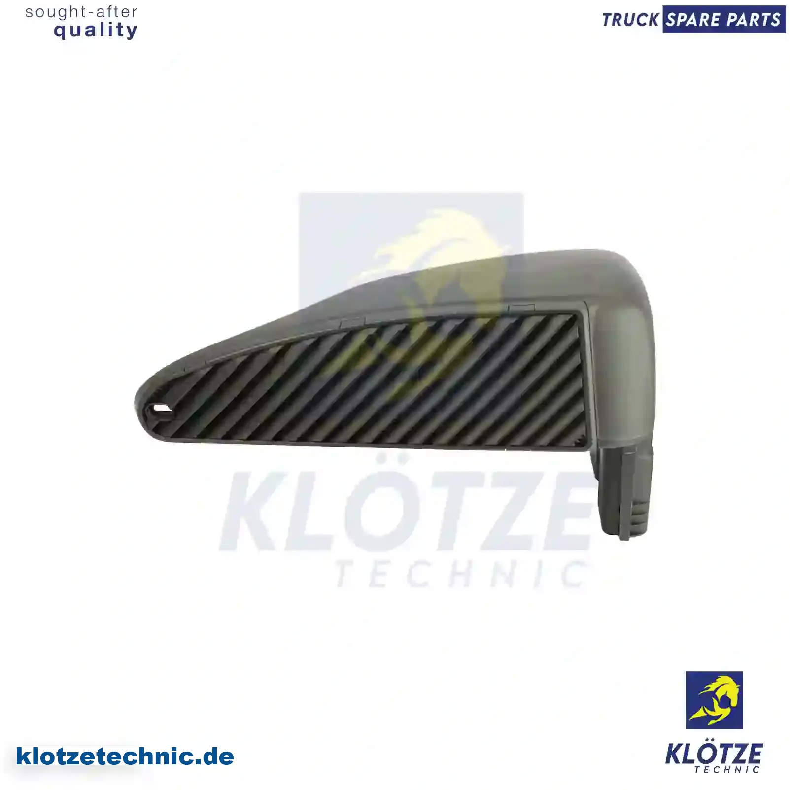 Air inlet pipe, 1676685, 2045648 || Klötze Technic