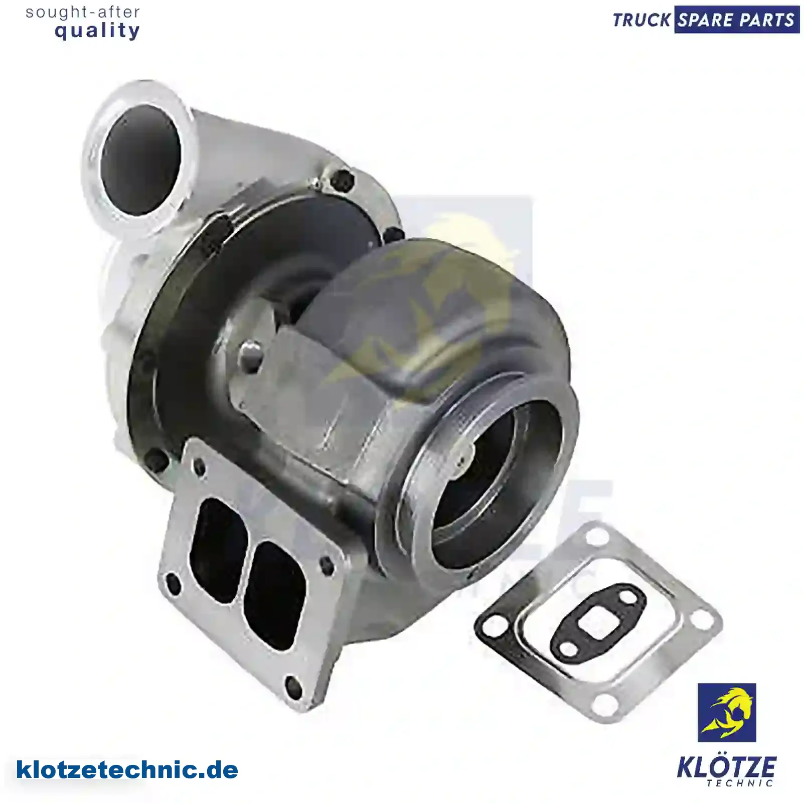 Turbocharger, with gasket kit, 10571538, 1402917, 1423033, 1485649, 1485650, 1571538, 1864191, 571538 || Klötze Technic