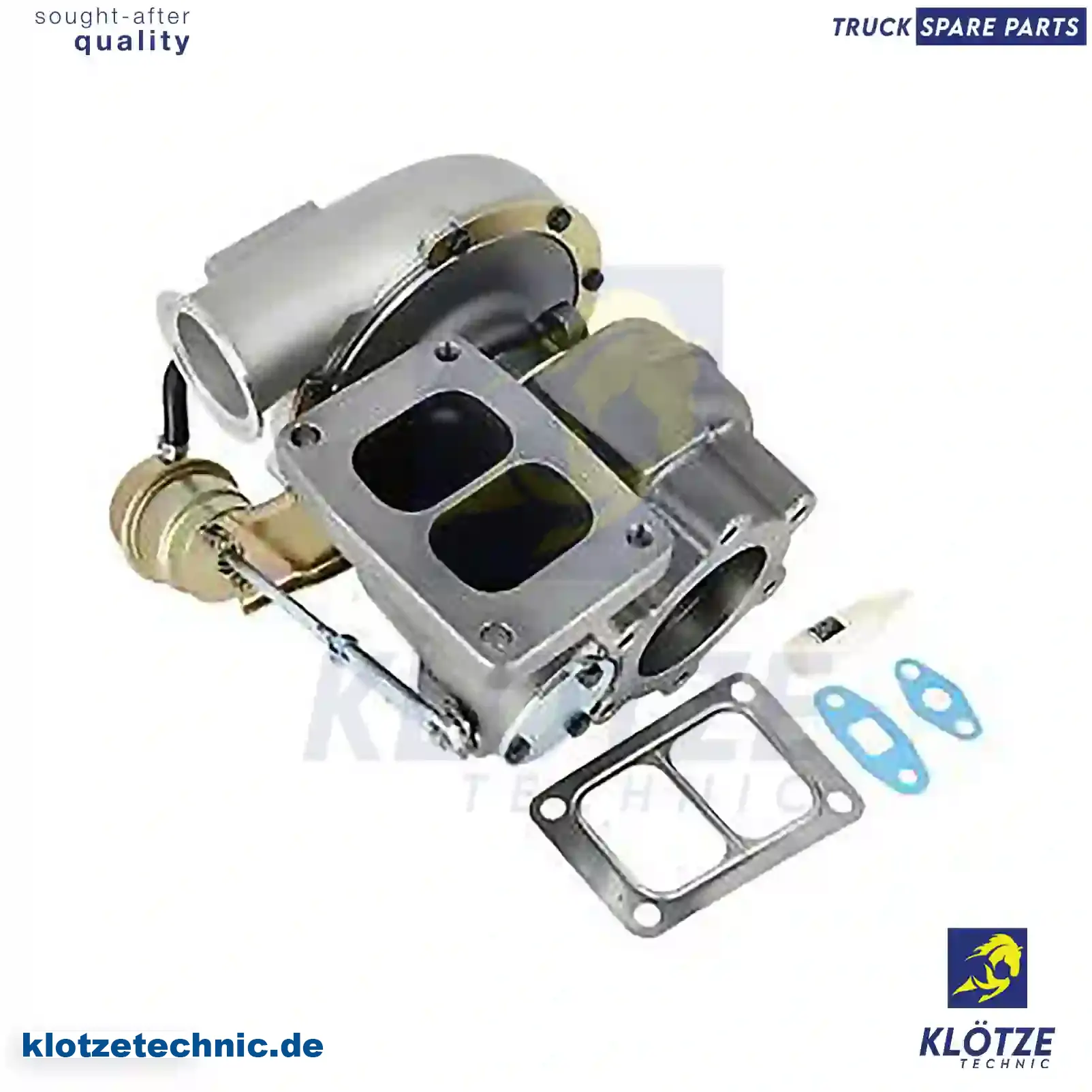 Turbocharger, with gasket kit, 500390351 || Klötze Technic