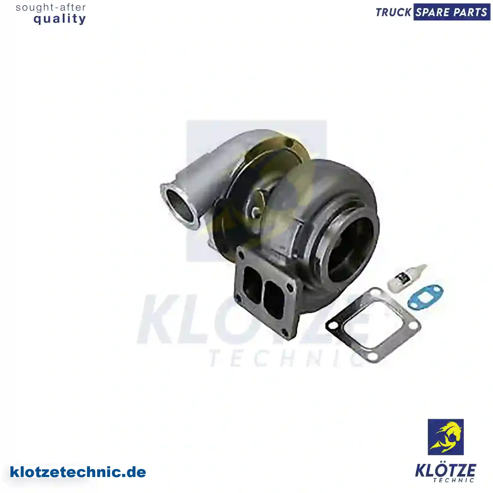 Turbocharger, with gasket kit, 1375883, 571541 || Klötze Technic