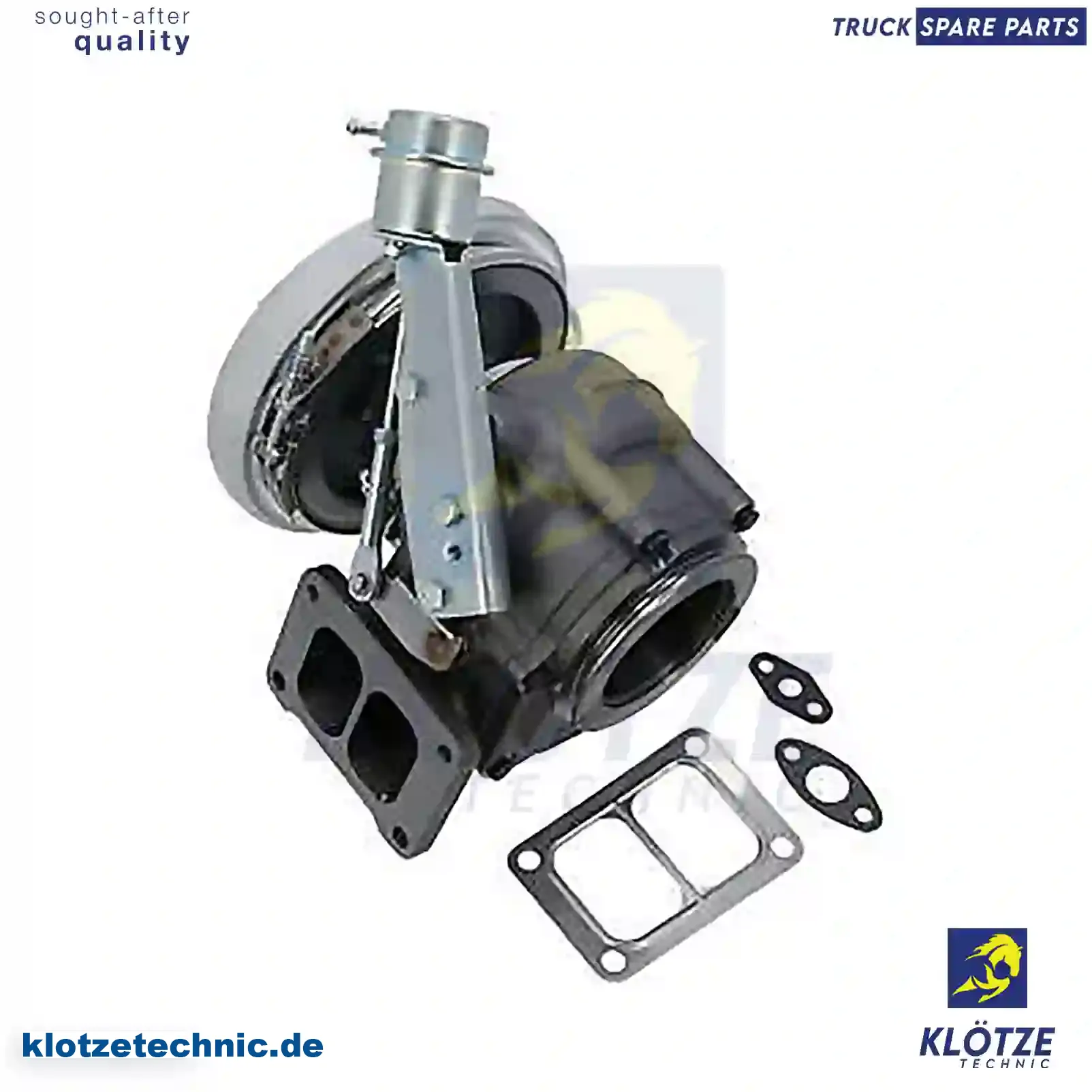 Turbocharger, with gasket kit, 20763166, 207631660, 20993930, 21168744, 22409174, 85000596, 85000913, ZG02213-0008 || Klötze Technic