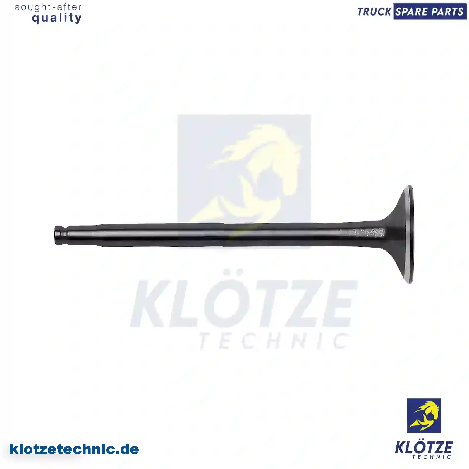 Intake valve, 5117399AA, 5117400AA, 6280530001, 6460530001 || Klötze Technic