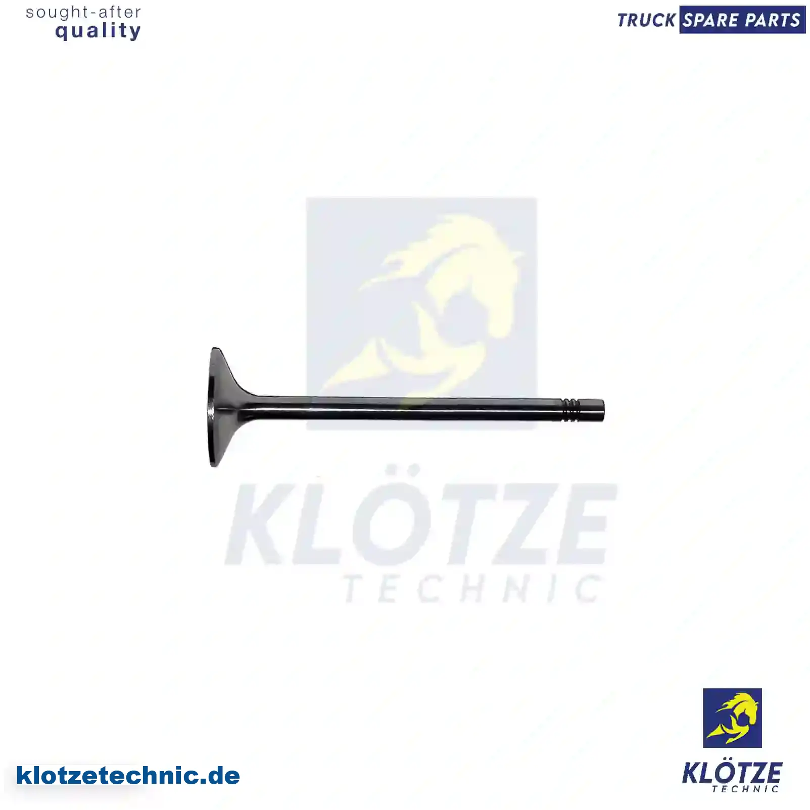 Intake valve, 51041010482, 51041010547, , || Klötze Technic