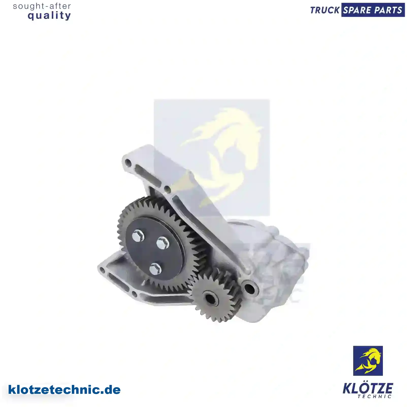 Oil pump, 7408170261, 3165222, 8170261, 85000831, ZG01768-0008 || Klötze Technic