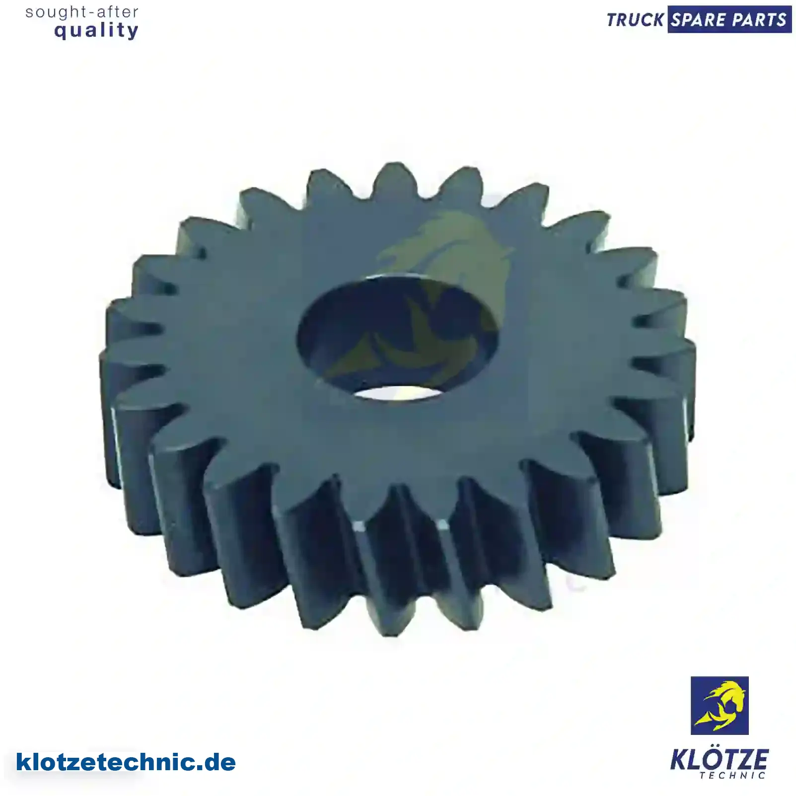 Gear, oil pump, 7408170264, 81702 || Klötze Technic