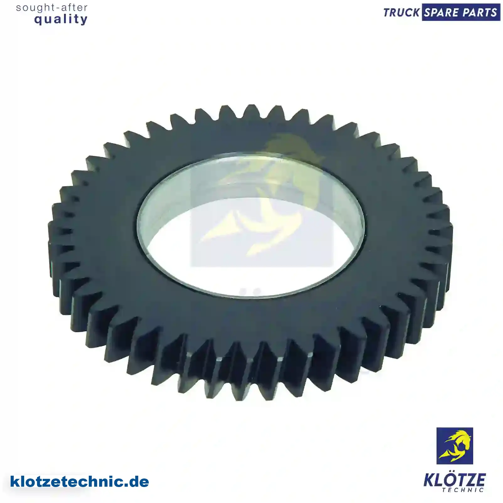 Gear, oil pump, 7408170265, 81702 || Klötze Technic