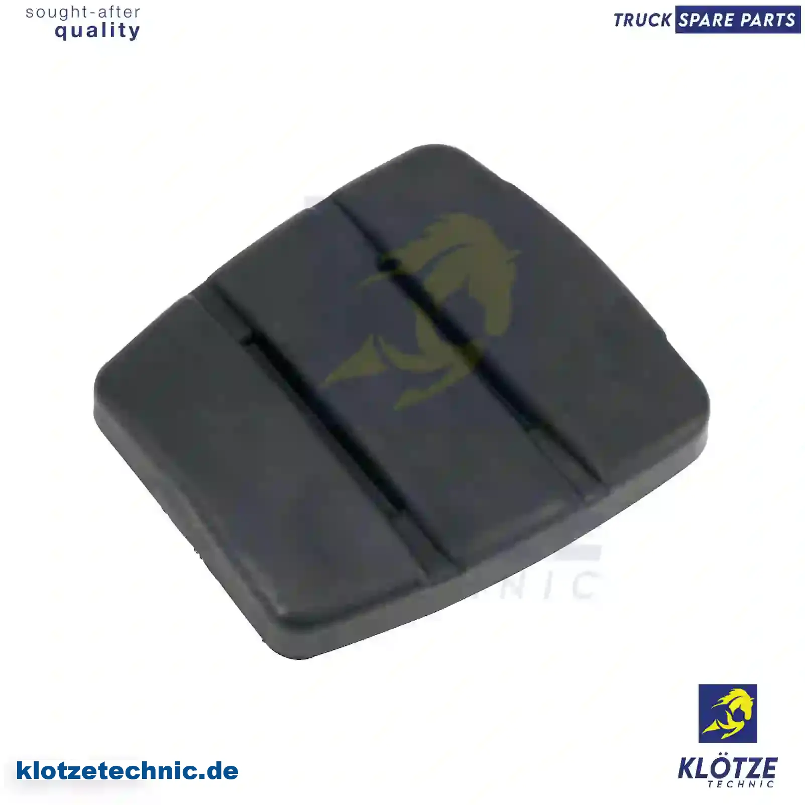 Pedal rubber, 1422639, ZG40011-0008 || Klötze Technic