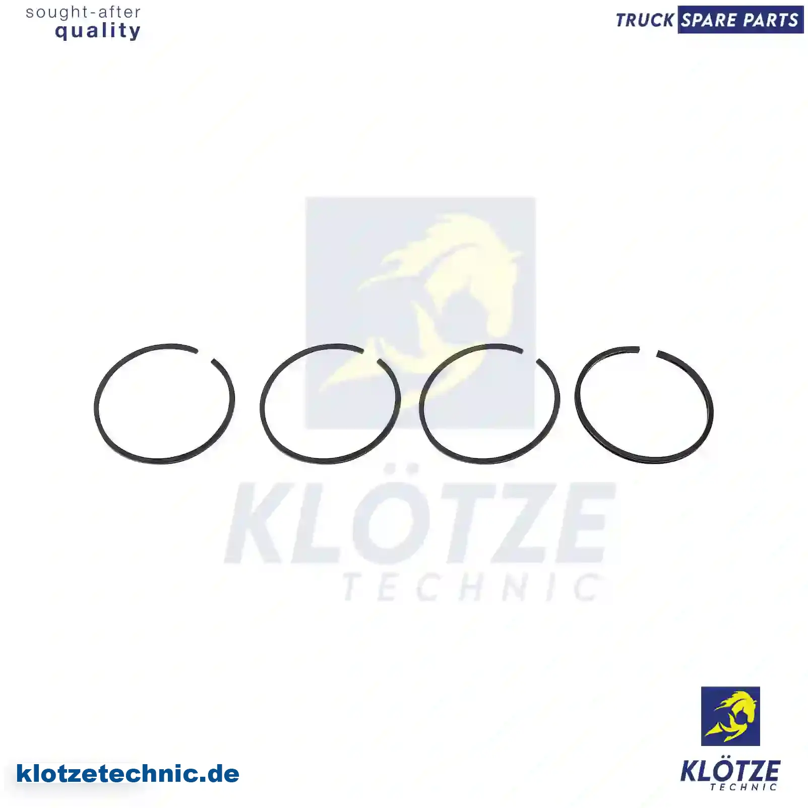 Piston ring kit, 1317711, 340131 || Klötze Technic