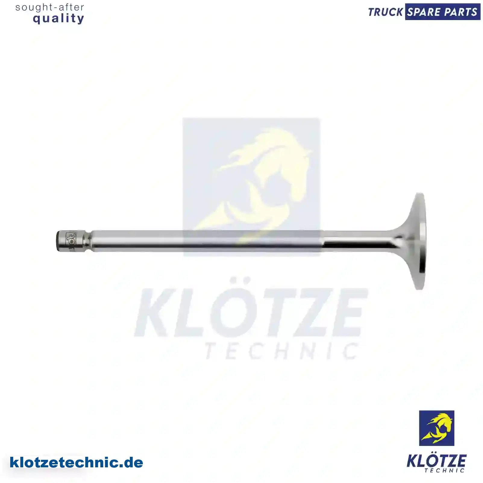 Intake valve, 9060500326, 9060500526, 9060500626, ZG01390-0008 || Klötze Technic